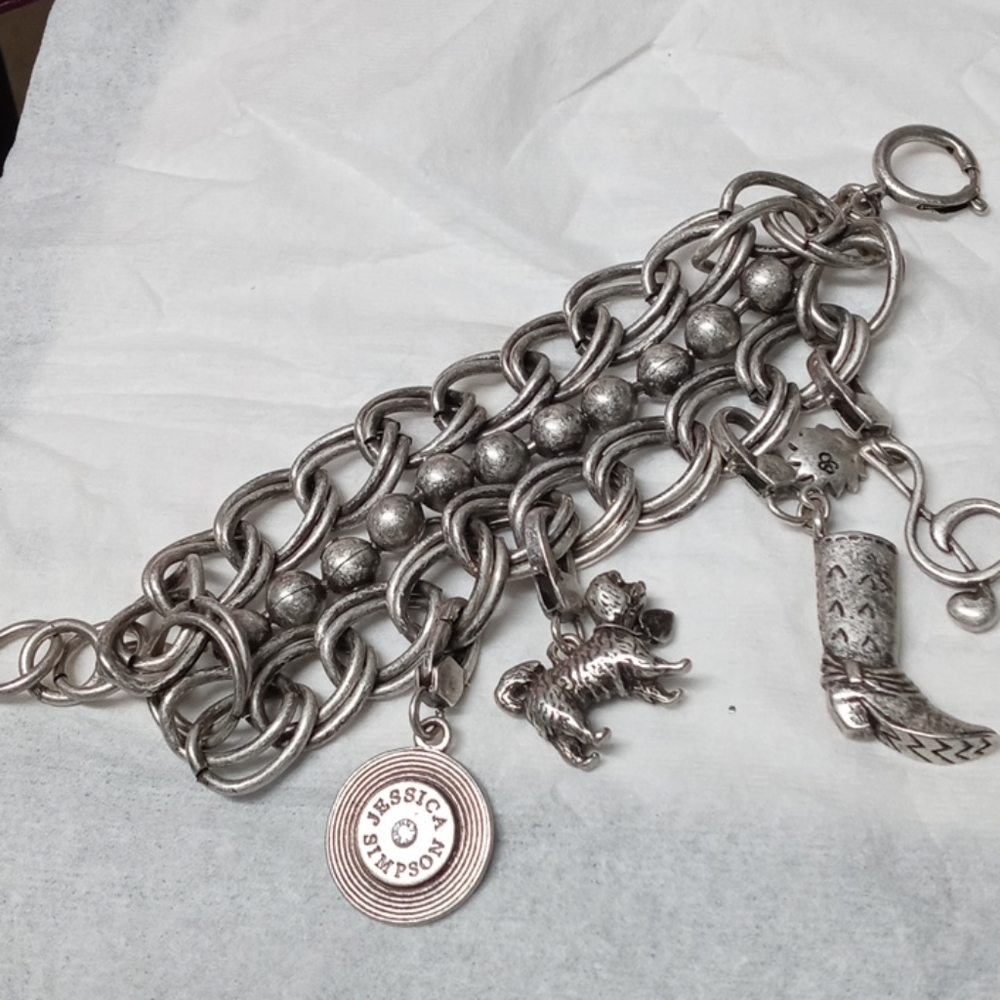 Jessica Simpson charm bracelet